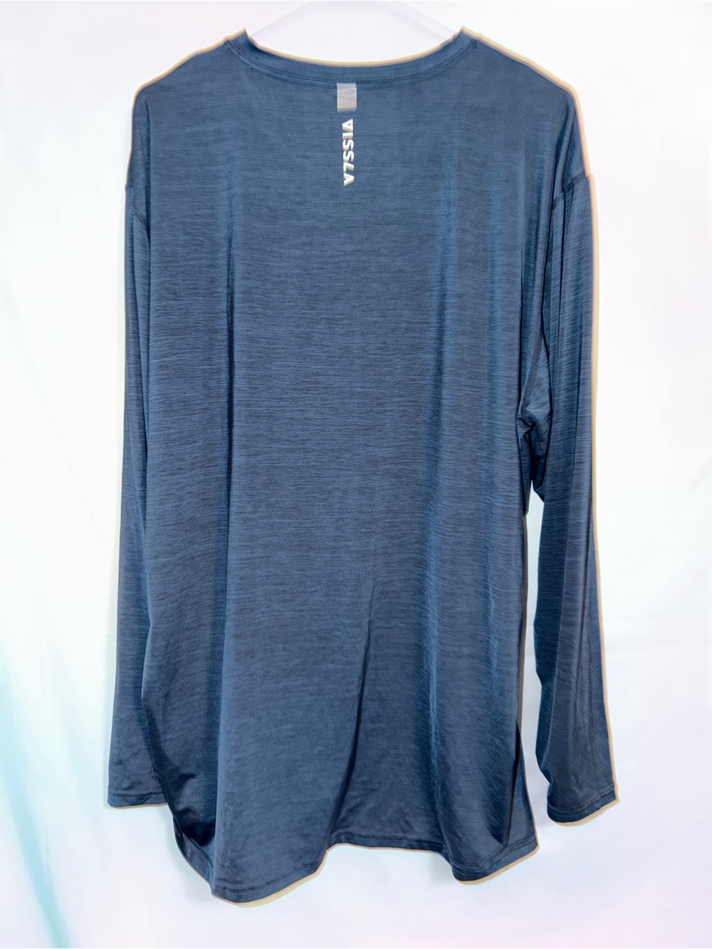 Vissla Twisted Eco Long Sleeve UPF 50+ Sun Shirt Rash Guard XXL Navy - Picture 5 of 7